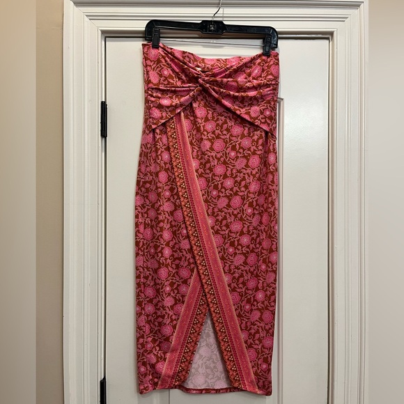 Free People Sarong It Feels Right Skirt - Picture 2 of 11